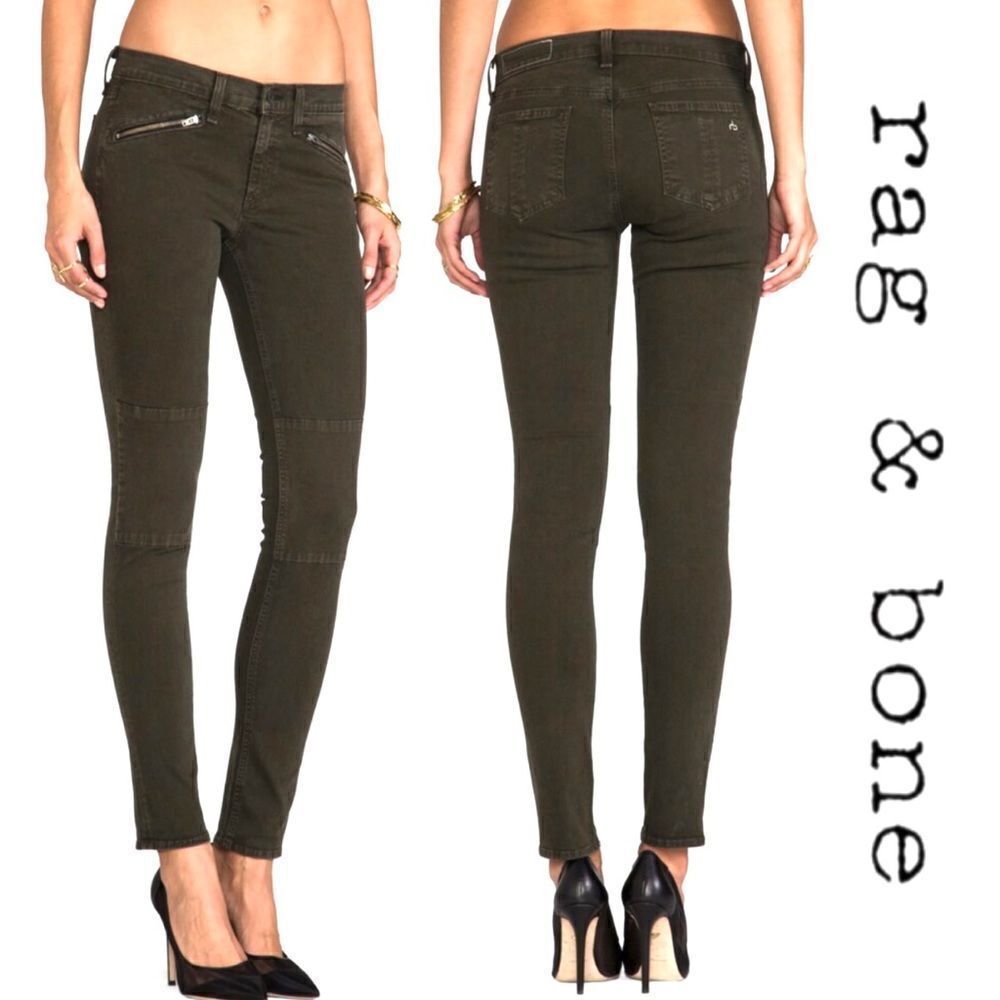 Rag & Bone Ridley Moto Jeans